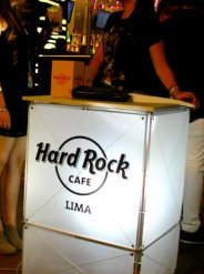 Inauguraci�n del Hard Rock Caf� - Lima