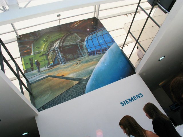 Stand Showroom Siemens