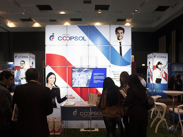 Stand COOPSOL - Expo Capital Humano 2014 1