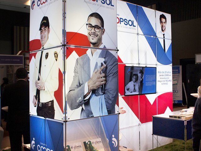 Stand COOPSOL - Expo Capital Humano 2014 2