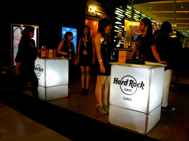Inauguraci�n del Hard Rock Caf� - Lima 3