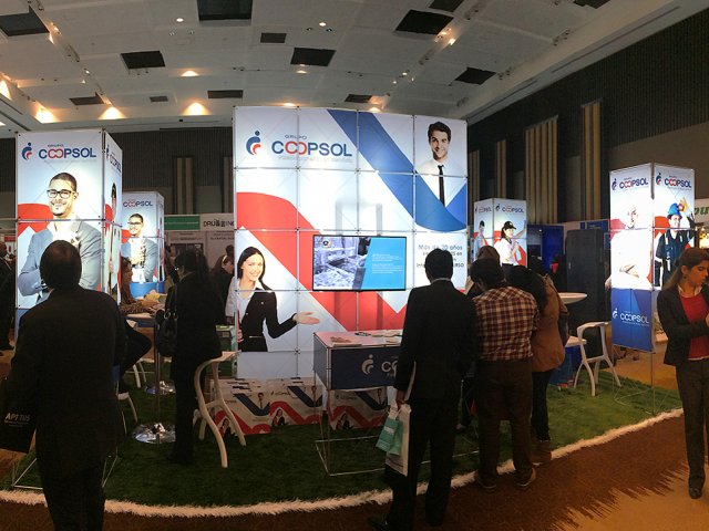 Stand COOPSOL - Expo Capital Humano 2014 3