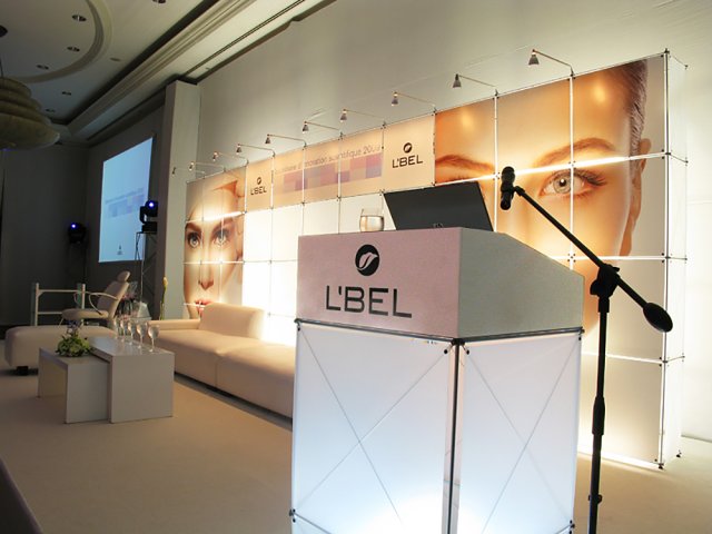 Evento L�BEL - constructiv clic - Estrado
