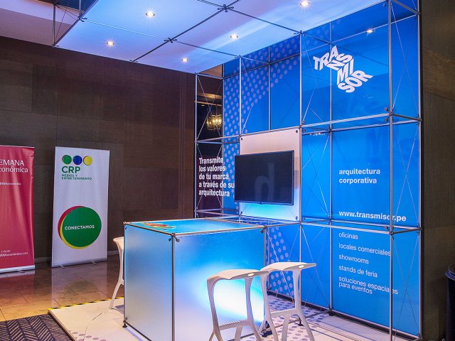 Stand TRANSMISOR - CAMP 2017 / #standdeferia #evento # stand