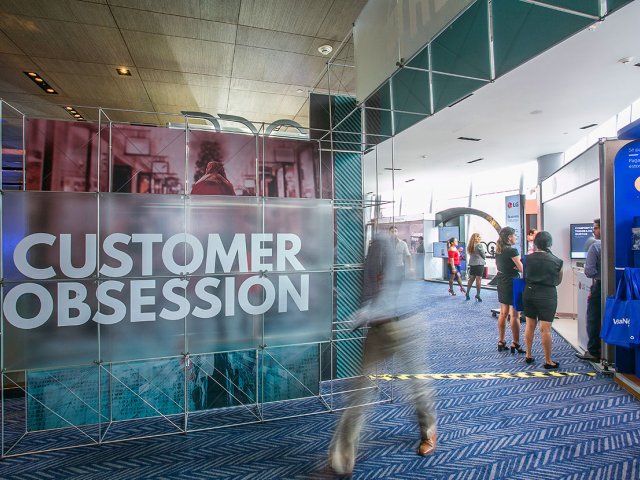 XVI Congreso de Retail 2019 - stand de feria, implementacion de eventos, estructuras modulares, burk