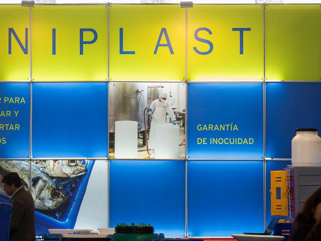 Stand UNIPLAST - estructura modular PON - Expoalimentaria 2018 - burkhardt leitner modular spaces - 