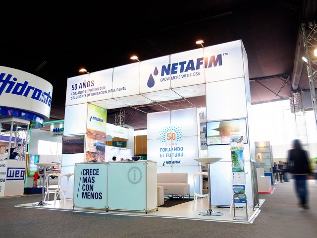 Stand Netafim - Agritech - constructiv pon 06 - Cortes�a: Luis G�lvez