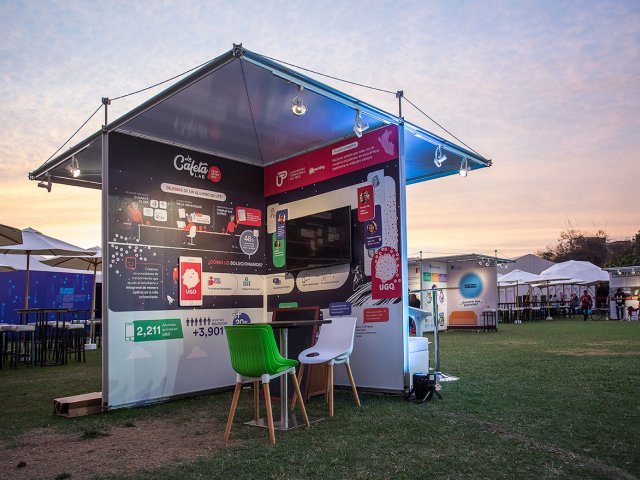 FEST 2018 - pila petite - stands de feria - burkhardt leitner modular spaces