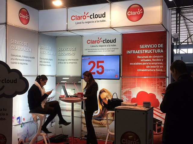 Stand CLARO - Expotic 2016 - constructiv pon