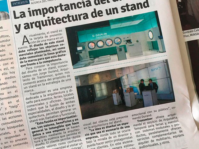 Arq. Jorge Durand en AD News / noviembre 2016