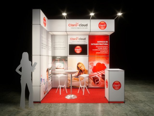 Stand CLARO - Expotic 2016 - constructiv pon
