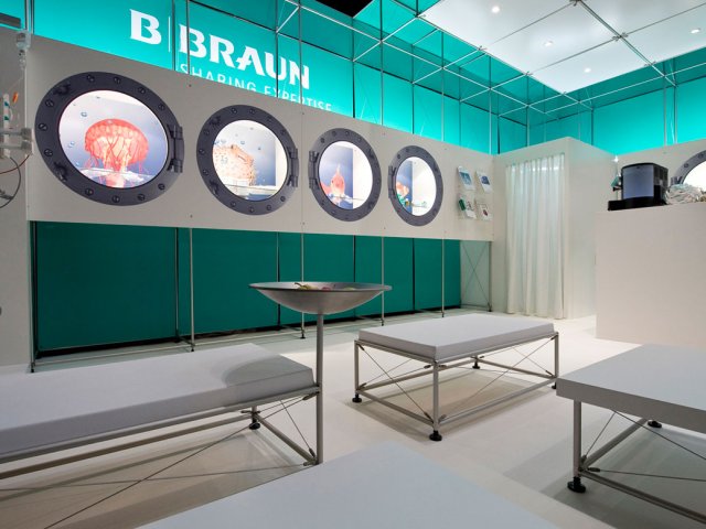 Stand B. Braun - constructiv pon -  Messerli Komunication im Raum- 02